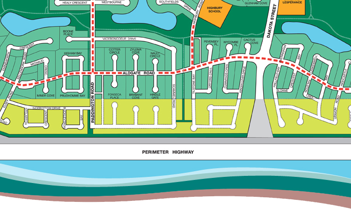 River Park South Map River Park South Map - Artista Homes - Phil Amero